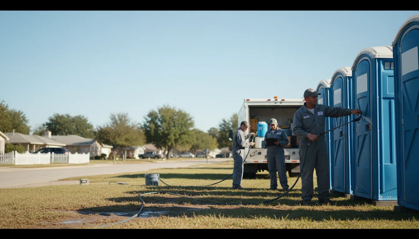 Long-Term Portable Toilet Rental in Sykeston, ND near me